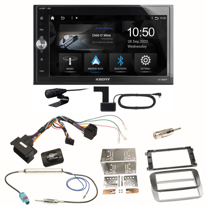 Xzent X-527 Android Auto CarPlay Einbauset für Ford Focus Mondeo S-Max Galaxy Xzent X-527 Android Auto CarPlay Einbauset für Ford Focus Mondeo S-Max Galaxy