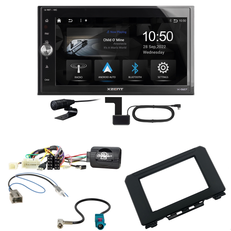 Xzent X-527 Android Auto CarPlay DAB Einbauset für Suzuki Jimny GJ ab 2018