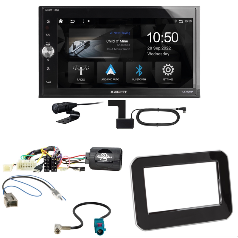 Xzent X-527 Android Auto CarPlay DAB Einbauset für Suzuki Ignis MF ab 2017
