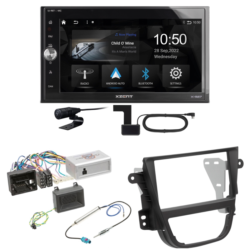 Xzent X-527 Android Auto CarPlay Bluetooth Einbauset für Opel Mokka A Xzent X-527 Android Auto CarPlay Bluetooth Einbauset für Opel Mokka A