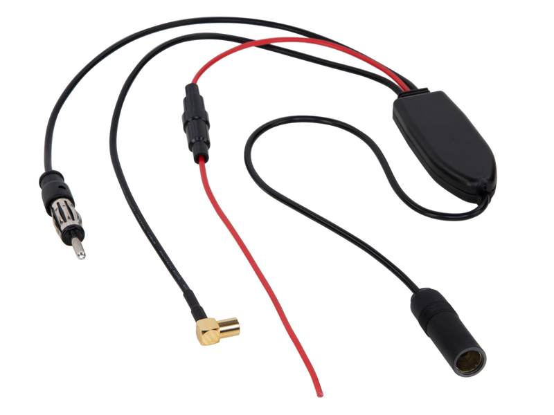 Antennensplitter Weiche mit Verstärker AM/FM DAB+ Splitter DIN SMB Antennensplitter Weiche mit Verstärker AM/FM DAB+ Splitter DIN SMB