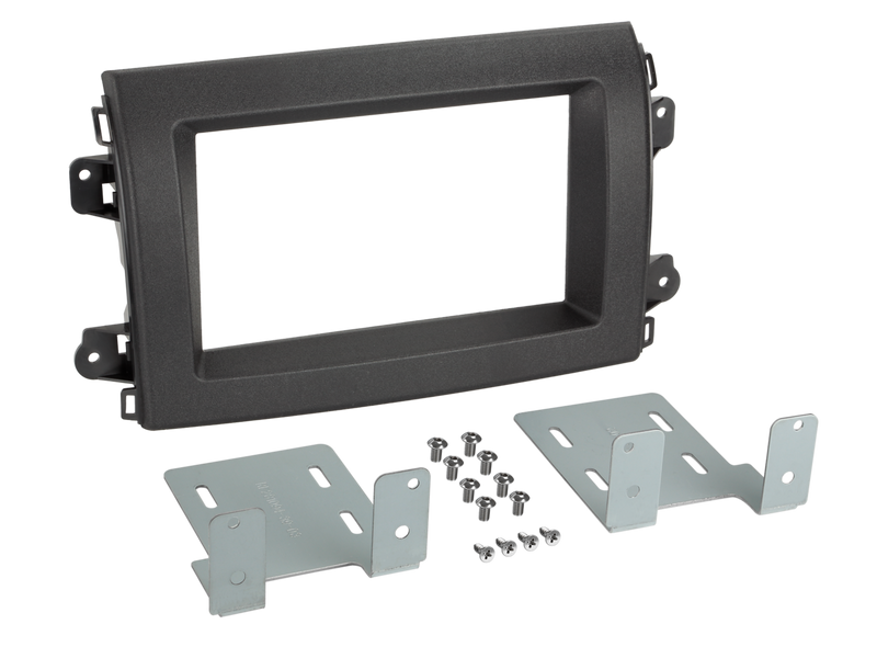 2-DIN Professional Radioblende für Fiat Ducato 3 Serie 8 Einbaurahmen 2-DIN Professional Radioblende für Fiat Ducato 3 Serie 8 Einbaurahmen
