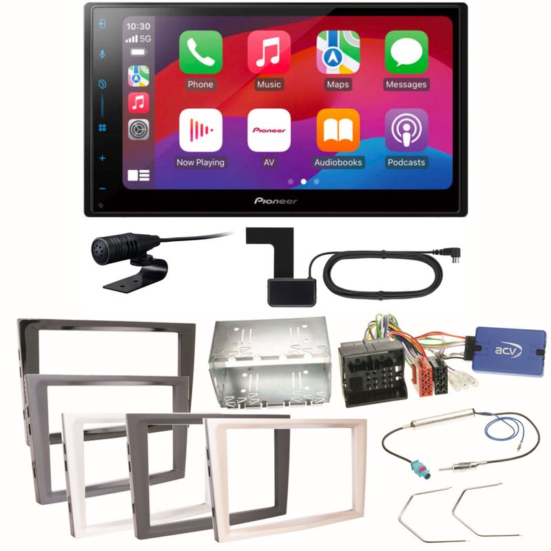 Pioneer SPH-DA77DAB Android Auto Einbauset für Opel Astra H Corsa D Zafira B Antara Pioneer SPH-DA77DAB Android Auto Einbauset für Opel Astra H Corsa D Zafira B Antara
