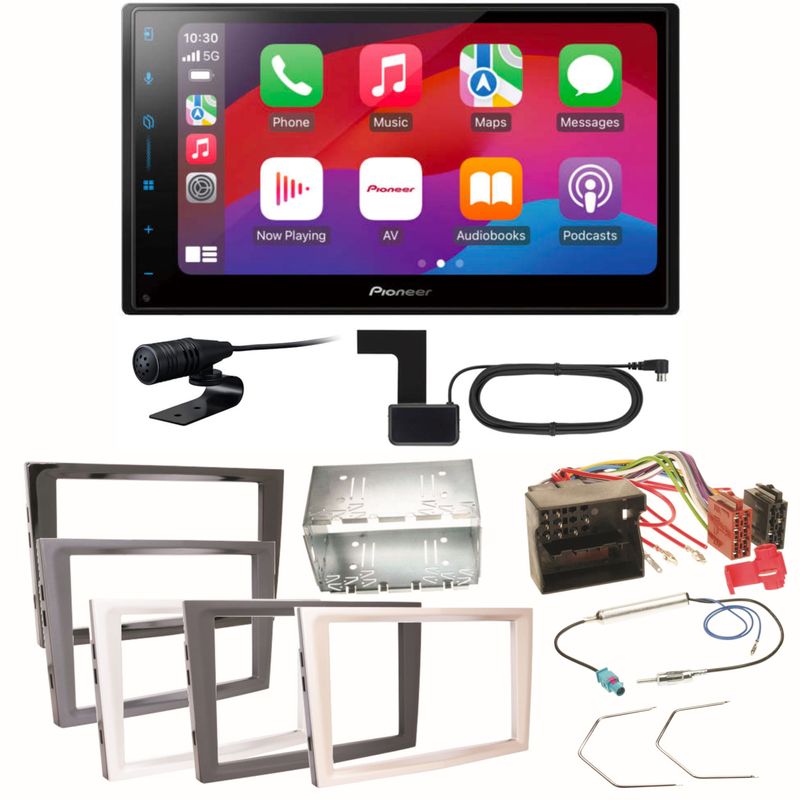 Pioneer SPH-DA77DAB CarPlay Einbauset für Opel Astra H Corsa D Zafira B Antara Pioneer SPH-DA77DAB CarPlay Einbauset für Opel Astra H Corsa D Zafira B Antara
