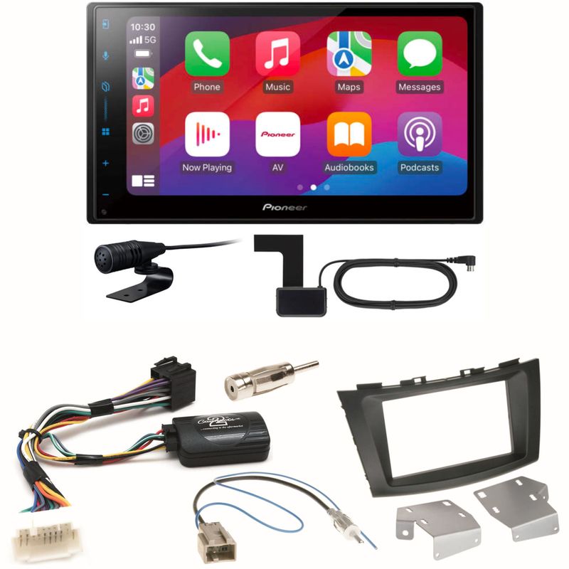 Pioneer SPH-DA77DAB CarPlay Android Auto Einbauset für Suzuki Swift Sport FZ NZ Pioneer SPH-DA77DAB CarPlay Android Auto Einbauset für Suzuki Swift Sport FZ NZ