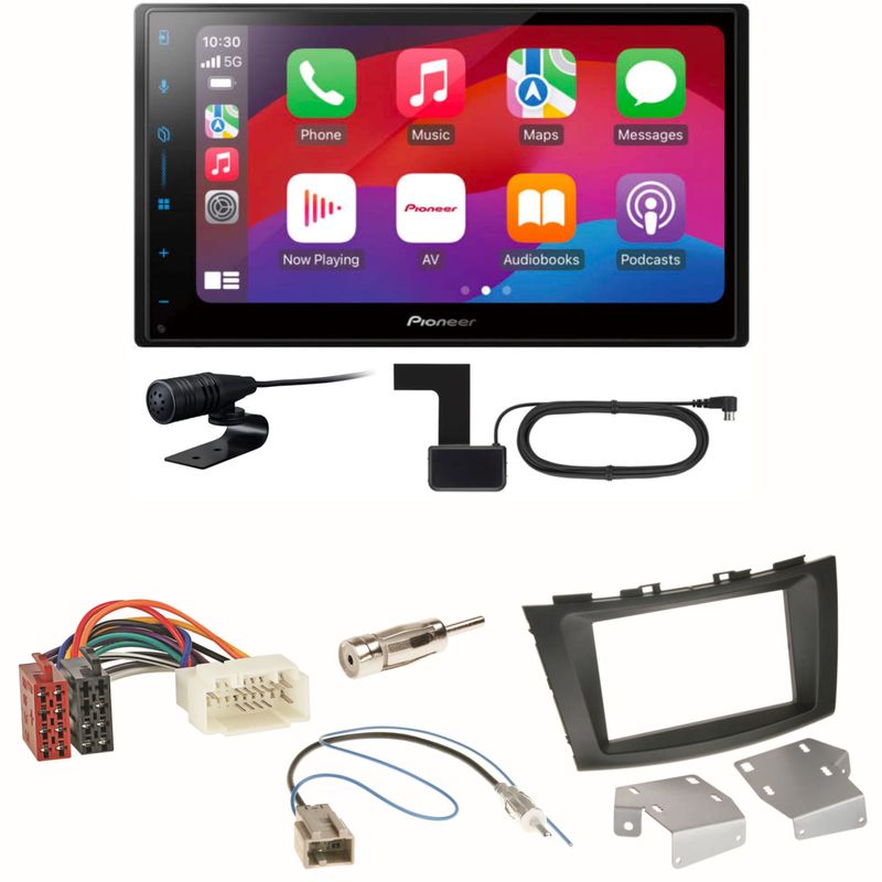 Pioneer SPH-DA77DAB CarPlay Android Auto Einbauset für Suzuki Swift Sport FZ NZ Pioneer SPH-DA77DAB CarPlay Android Auto Einbauset für Suzuki Swift Sport FZ NZ