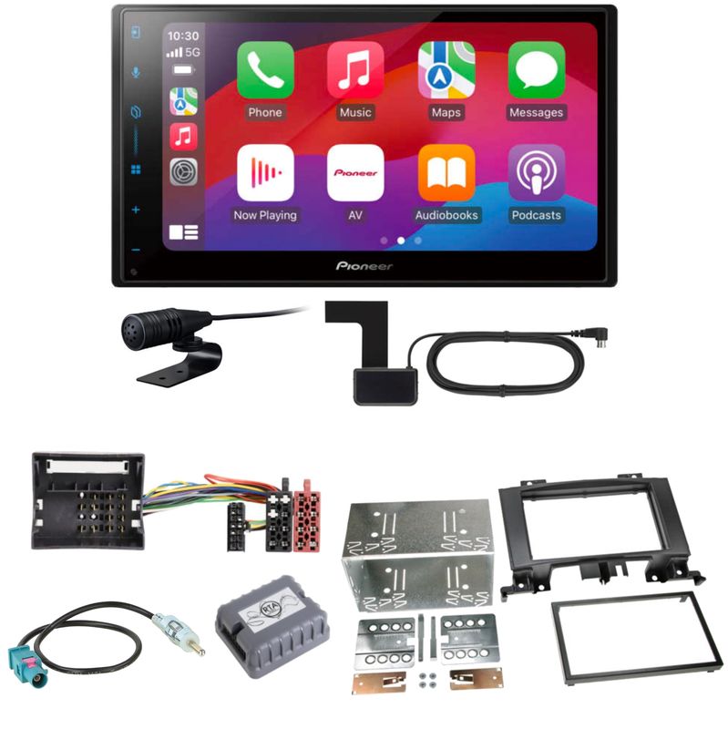Pioneer SPH-DA77DAB Android Auto Einbauset für Mercedes Sprinter W906 Crafter