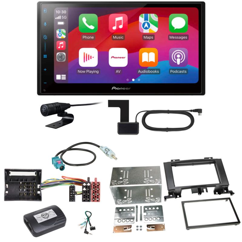 Pioneer SPH-DA77DAB Android Auto Einbauset für Mercedes Sprinter W906 Crafter