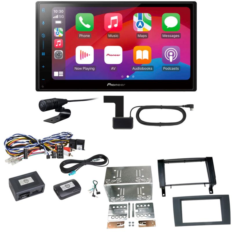 Pioneer SPH-DA77DAB CarPlay Android Auto DAB+ Einbauset für Mercedes SLK R171 Pioneer SPH-DA77DAB CarPlay Android Auto DAB+ Einbauset für Mercedes SLK R171