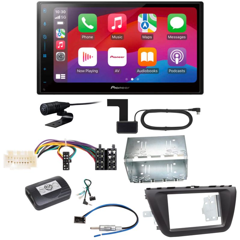 Pioneer SPH-DA77DAB CarPlay Android Auto DAB+ Einbauset für Suzuki SX4 S-Cross Pioneer SPH-DA77DAB CarPlay Android Auto DAB+ Einbauset für Suzuki SX4 S-Cross