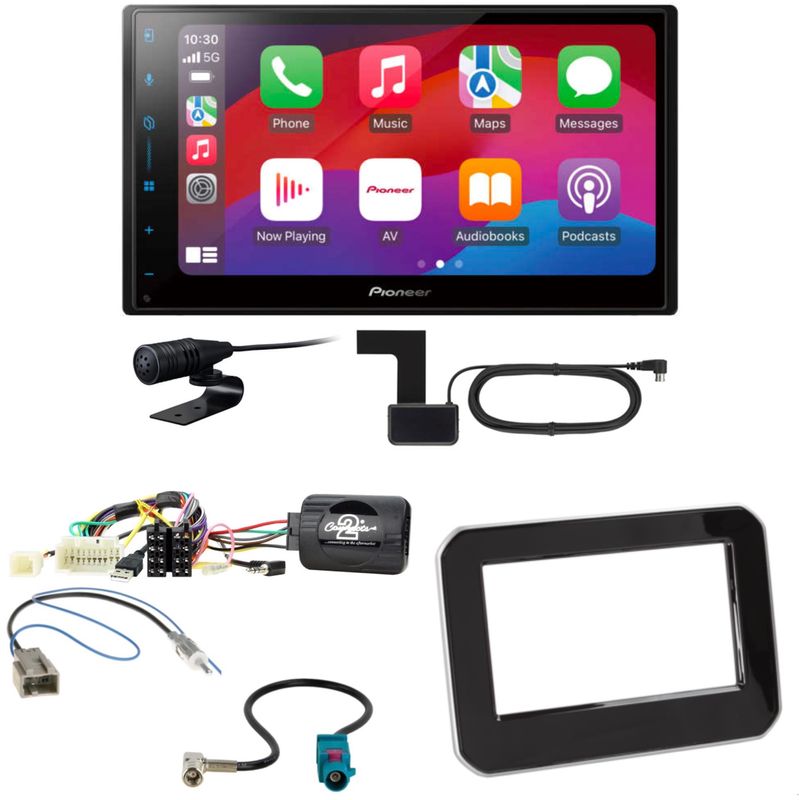 Pioneer SPH-DA77DAB CarPlay Android Auto Einbauset für Suzuki Ignis MF ab 2017 Pioneer SPH-DA77DAB CarPlay Android Auto Einbauset für Suzuki Ignis MF ab 2017