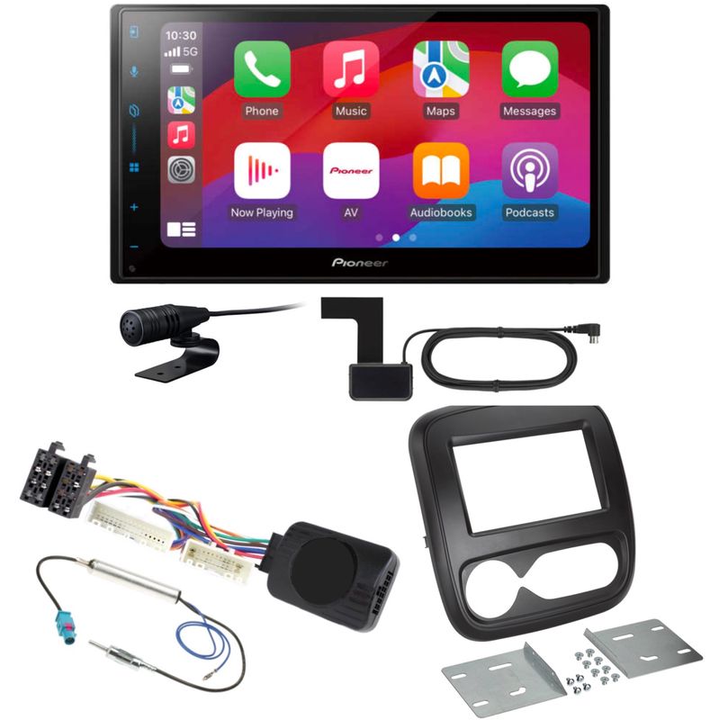 Pioneer SPH-DA77DAB CarPlay Android Auto DAB+ Einbauset für Opel Vivaro B Pioneer SPH-DA77DAB CarPlay Android Auto DAB+ Einbauset für Opel Vivaro B