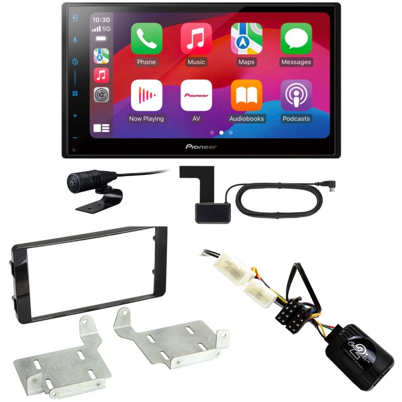 Pioneer SPH-DA77DAB CarPlay Android Auto Einbauset für Mitsubishi ASX ab 2015
