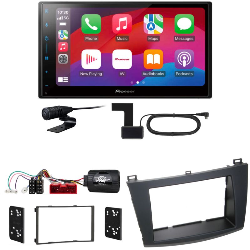 Pioneer SPH-DA77DAB CarPlay Android Auto Digitaltadio Einbauset für Mazda 3 BL Pioneer SPH-DA77DAB CarPlay Android Auto Digitaltadio Einbauset für Mazda 3 BL