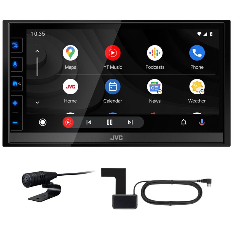 JVC KW-M785DBW CarPlay Android Auto kabellos Digitalradio Bluetooth inkl Antenne
