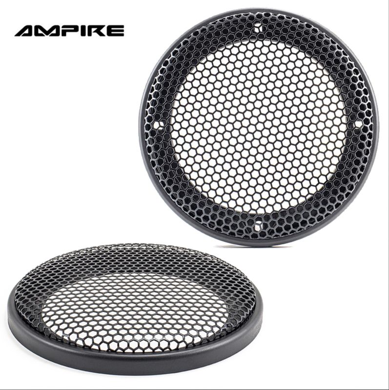 AMPIRE Lautsprechergitter 13cm 130 mm mit Hexagon-Wabenstruktur 1 Paar AMPIRE Lautsprechergitter 13cm 130 mm mit Hexagon-Wabenstruktur 1 Paar