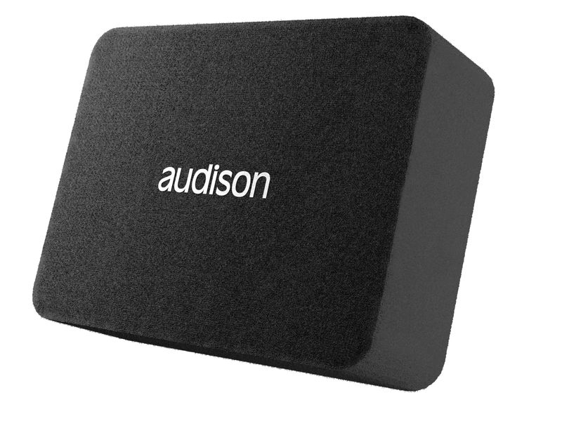 Audison Prima APBX 10 AS2 Aktiv Subwoofer Flach 25 cm 250 mm 800 Watt max