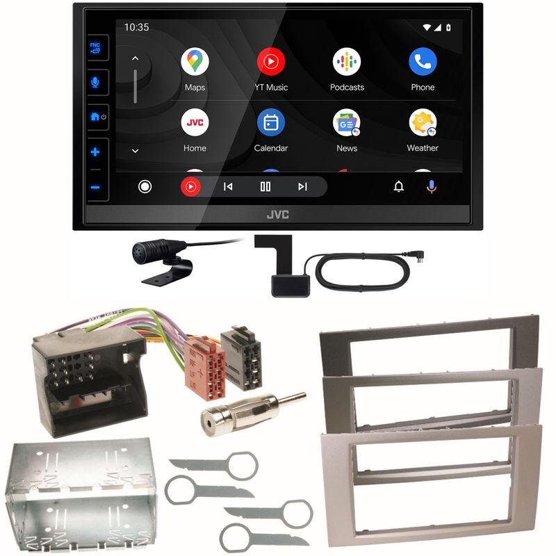 JVC KW-M785DBW Android Auto DAB+ Einbauset für Ford Focus Fusion Galaxy S-Max JVC KW-M785DBW Android Auto DAB+ Einbauset für Ford Focus Fusion Galaxy S-Max