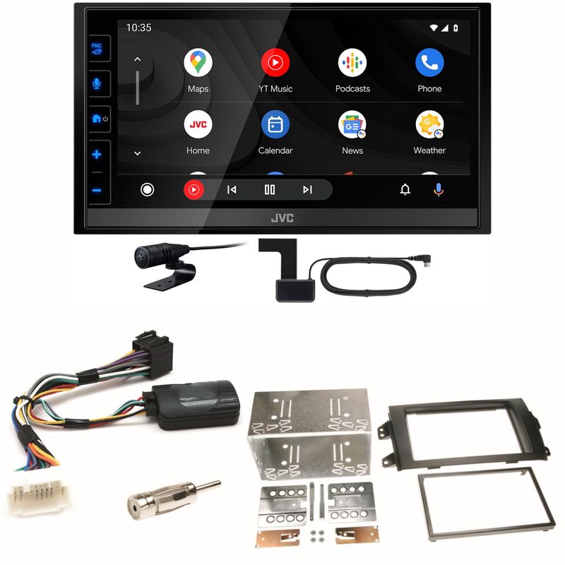 JVC KW-M785DBW Android Auto CarPlay Einbauset für Suzuki SX4 Fiat Sedici JVC KW-M785DBW Android Auto CarPlay Einbauset für Suzuki SX4 Fiat Sedici