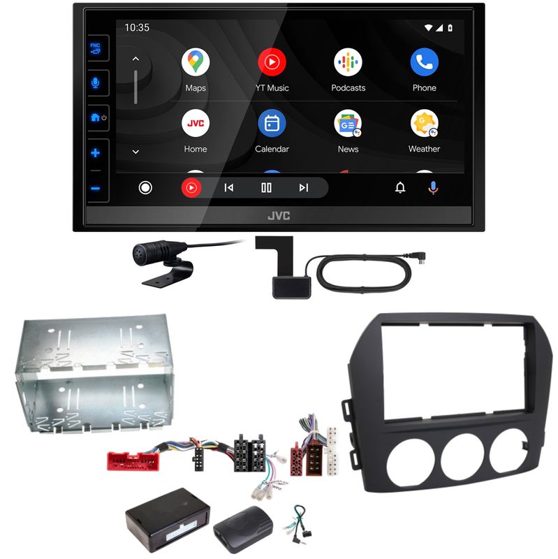 JVC KW-M785DBW Android Auto CarPlay Digitalradio Einbauset für Mazda MX-5 NC JVC KW-M785DBW Android Auto CarPlay Digitalradio Einbauset für Mazda MX-5 NC