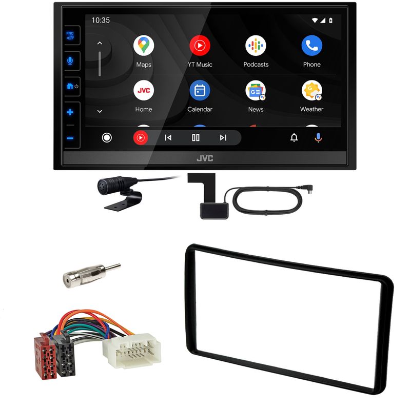JVC KW-M785DBW Android Auto CarPlay DAB+ Einbauset für Suzuki Jimny FJ JVC KW-M785DBW Android Auto CarPlay DAB+ Einbauset für Suzuki Jimny FJ