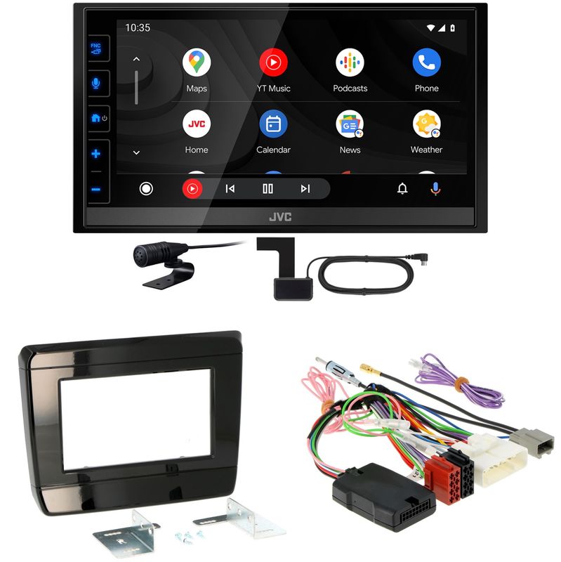 JVC KW-M785DBW Android Auto CarPlay Einbauset für Isuzu D-Max 3 ab 2020