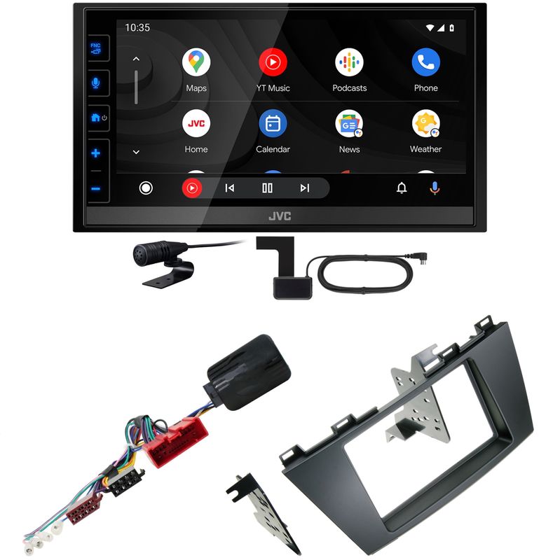 JVC KW-M785DBW Android Auto CarPlay Digitalradio DAB+ Einbauset für Mazda 5 CW JVC KW-M785DBW Android Auto CarPlay Digitalradio DAB+ Einbauset für Mazda 5 CW