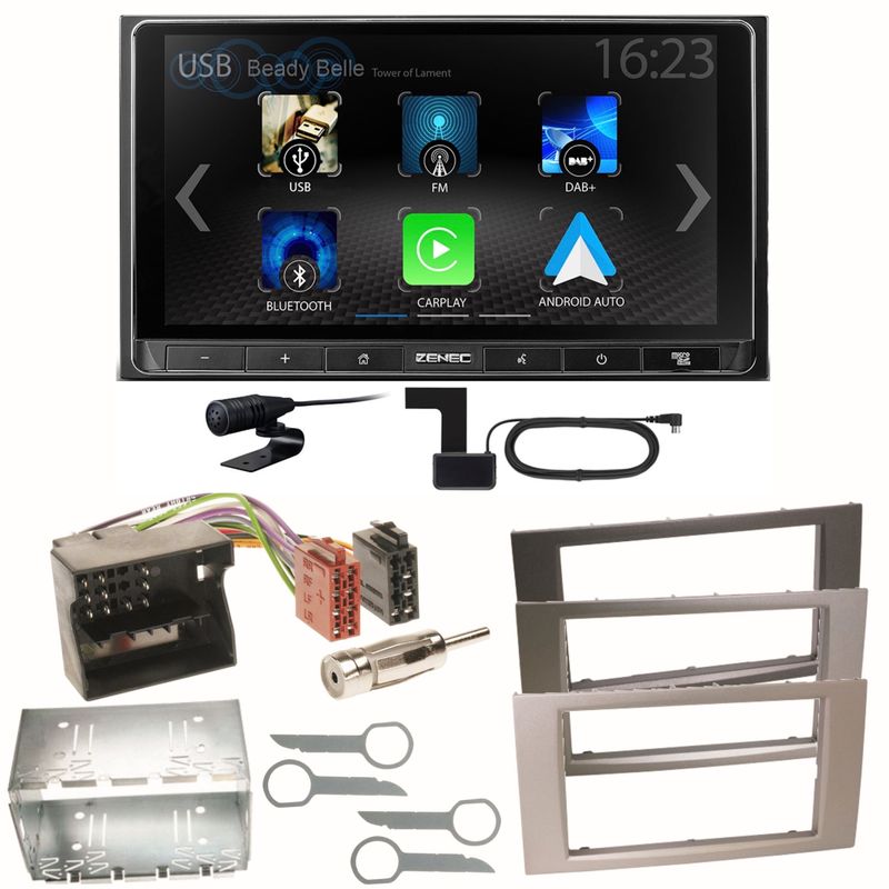 ZENEC Z-N538 Android Auto DAB+ Einbauset für Ford Focus Fusion Galaxy S-Max ZENEC Z-N538 Android Auto DAB+ Einbauset für Ford Focus Fusion Galaxy S-Max