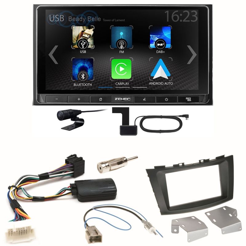 ZENEC Z-N538 Android Auto CarPlay DAB+ Einbauset für Suzuki Swift Sport FZ NZ ZENEC Z-N538 Android Auto CarPlay DAB+ Einbauset für Suzuki Swift Sport FZ NZ