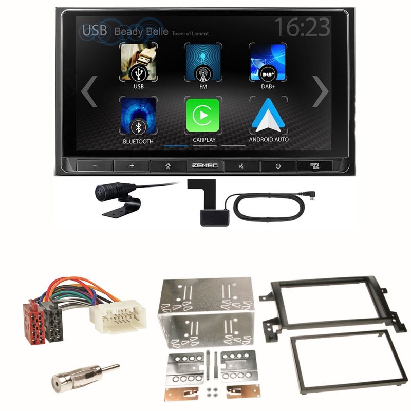 ZENEC Z-N538 Android Auto CarPlay DAB+ Einbauset für Suzuki Grand Vitara JT ZENEC Z-N538 Android Auto CarPlay DAB+ Einbauset für Suzuki Grand Vitara JT