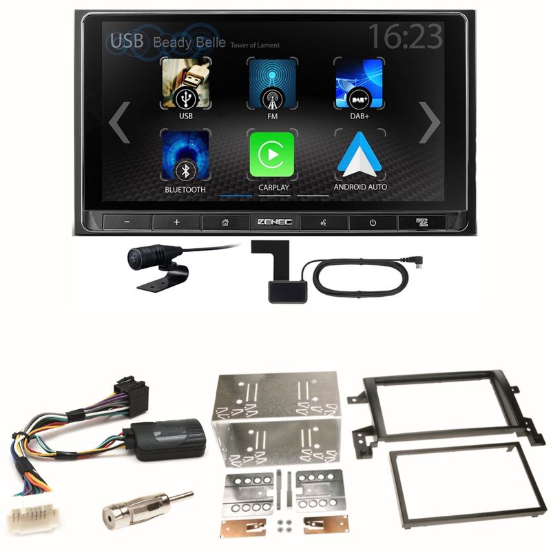 ZENEC Z-N538 Android Auto CarPlay DAB+ Einbauset für Suzuki Grand Vitara JT ZENEC Z-N538 Android Auto CarPlay DAB+ Einbauset für Suzuki Grand Vitara JT