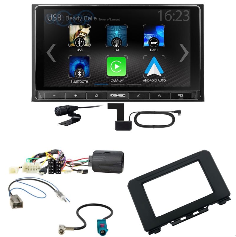 ZENEC Z-N538 Android Auto CarPlay DAB+ Einbauset für Suzuki Jimny GJ ab 2018 ZENEC Z-N538 Android Auto CarPlay DAB+ Einbauset für Suzuki Jimny GJ ab 2018