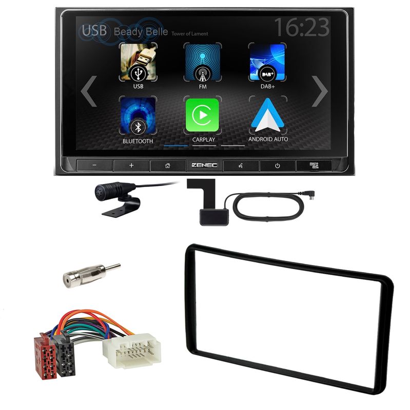 ZENEC Z-N538 Android Auto CarPlay DAB+ Einbauset für Suzuki Jimny FJ ZENEC Z-N538 Android Auto CarPlay DAB+ Einbauset für Suzuki Jimny FJ