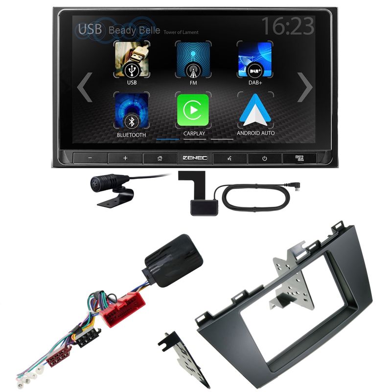ZENEC Z-N538 Android Auto CarPlay Digitalradio DAB+ Einbauset für Mazda 5 CW ZENEC Z-N538 Android Auto CarPlay Digitalradio DAB+ Einbauset für Mazda 5 CW