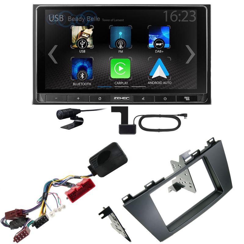 ZENEC Z-N538 Android Auto CarPlay Digitalradio DAB+ Einbauset für Mazda 5 CW ZENEC Z-N538 Android Auto CarPlay Digitalradio DAB+ Einbauset für Mazda 5 CW