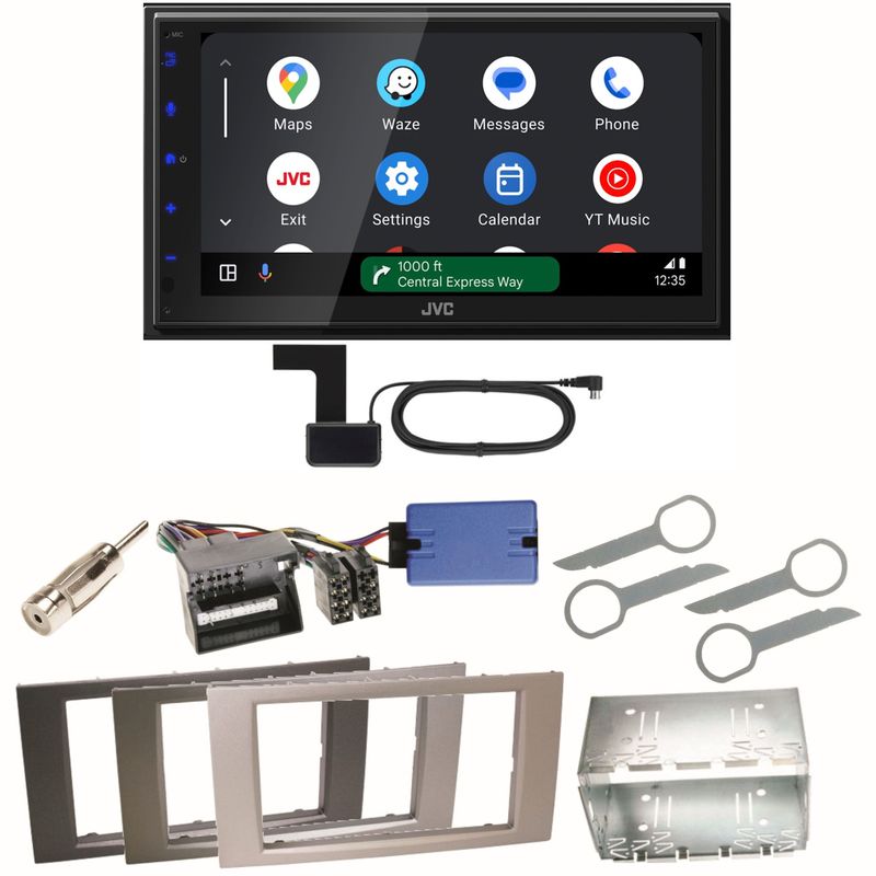 JVC KW-M695DBW Android Auto CarPlay Einbauset für Ford Kuga Fusion Galaxy S-Max JVC KW-M695DBW Android Auto CarPlay Einbauset für Ford Kuga Fusion Galaxy S-Max