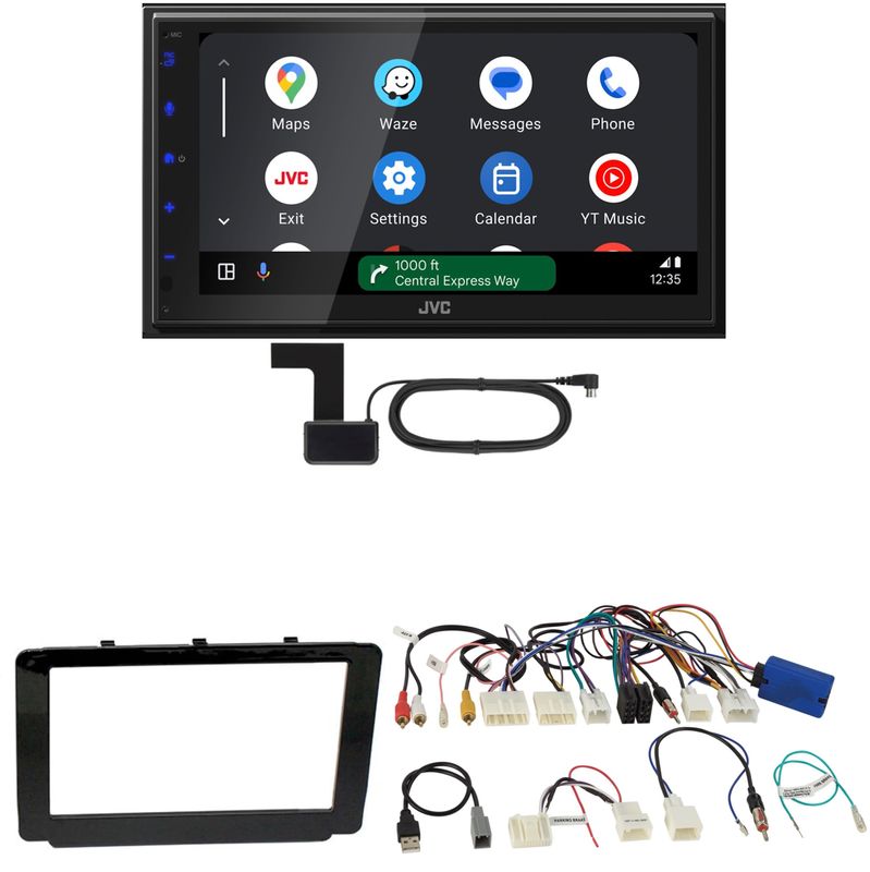JVC KW-M695DBW Android Auto CarPlay DAB+ Einbauset für Toyota Hilux 2016-2019 JVC KW-M695DBW Android Auto CarPlay DAB+ Einbauset für Toyota Hilux 2016-2019