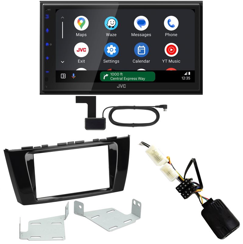 JVC KW-M695DBW Android Auto CarPlay DAB+ Einbauset für Mitsubishi Space Star JVC KW-M695DBW Android Auto CarPlay DAB+ Einbauset für Mitsubishi Space Star