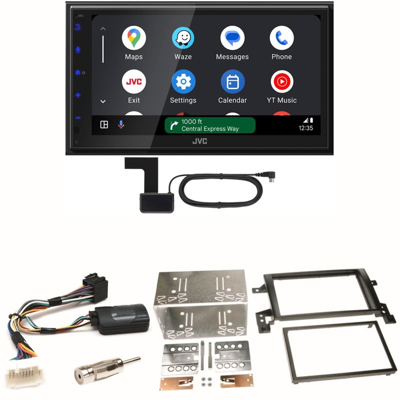 JVC KW-M595DBT Android Auto CarPlay Einbauset für Suzuki Grand Vitara JT