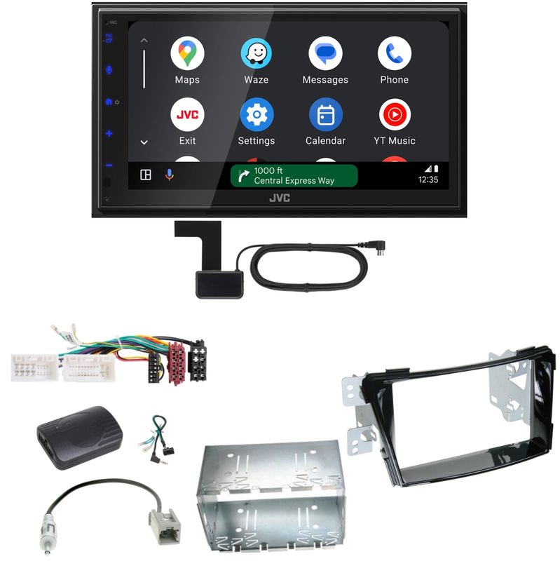 JVC KW-M595DBT Android Auto CarPlay Digitalradio Einbauset für Hyundai i40 VF JVC KW-M595DBT Android Auto CarPlay Digitalradio Einbauset für Hyundai i40 VF