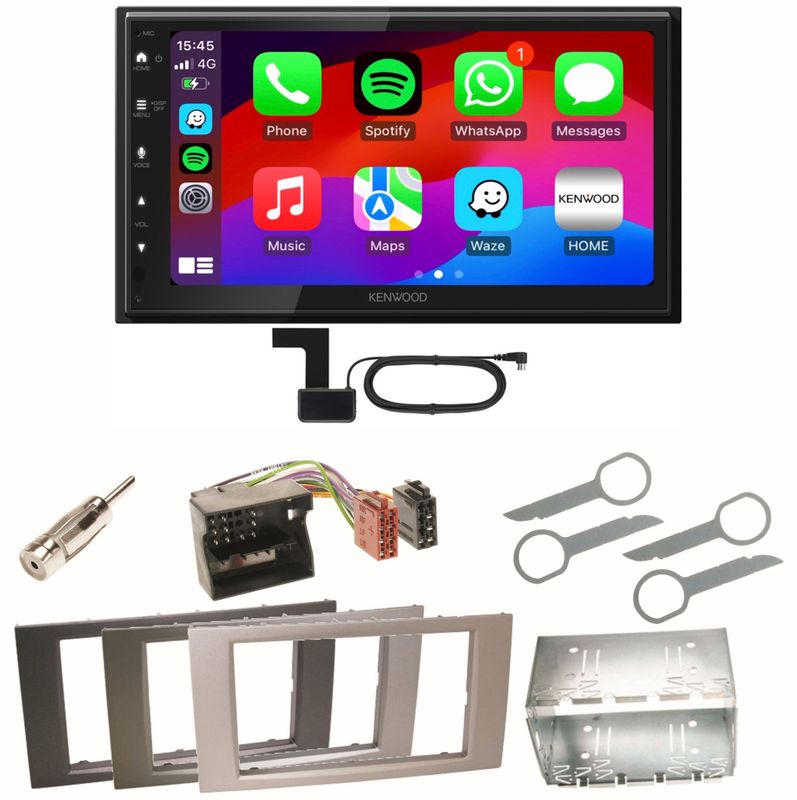 Kenwood DMX6523DABS Android Auto Einbauset für Ford Focus C-Max Fiesta Transit Kenwood DMX6523DABS Android Auto Einbauset für Ford Focus C-Max Fiesta Transit