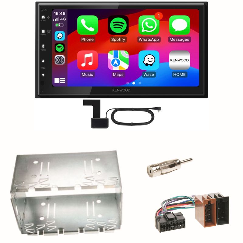 Kenwood DMX6523DABS CarPlay Einbauset für Mercedes Vito Viano W639 W447 Sprinter