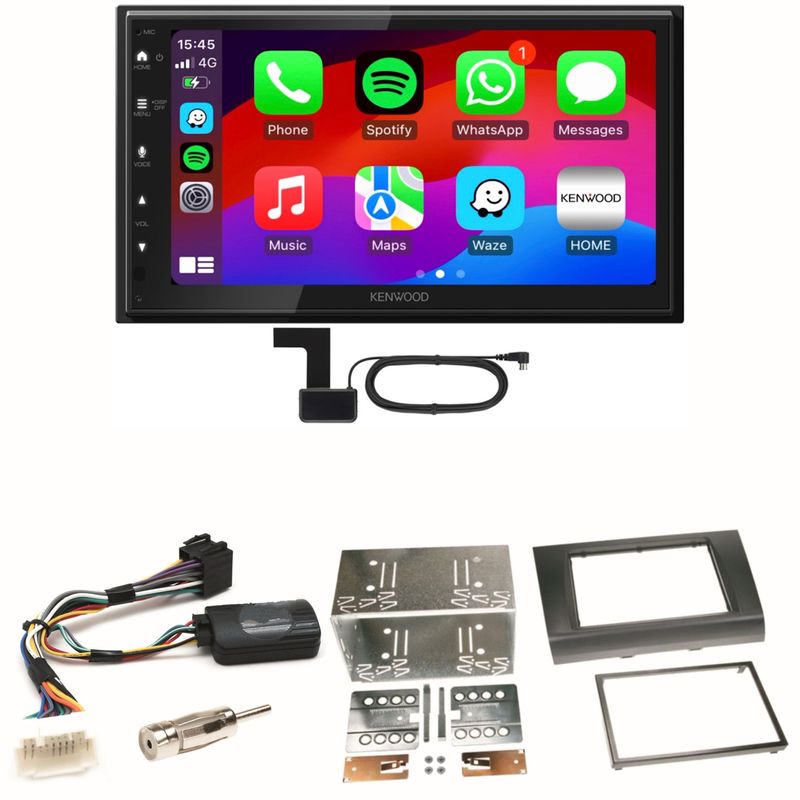 Kenwood DMX6523DABS Android Auto CarPlay Einbauset für Suzuki Swift Sport EZ MZ