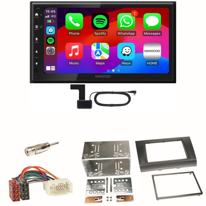Kenwood DMX6523DABS Android Auto CarPlay Einbauset für Suzuki Swift Sport EZ MZ