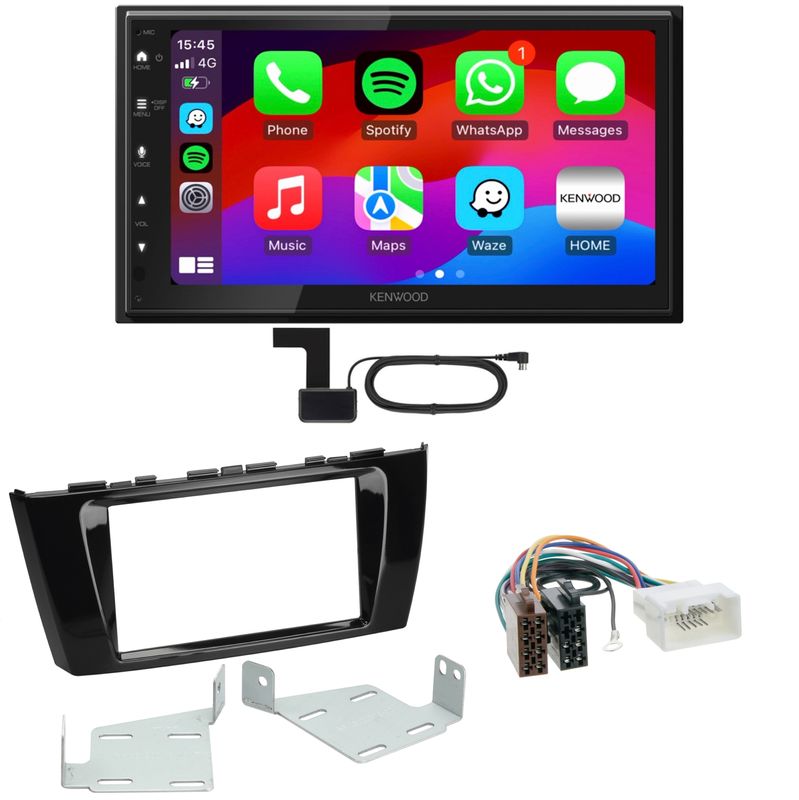 Kenwood DMX6523DABS Android Auto CarPlay Einbauset für Mitsubishi Space Star