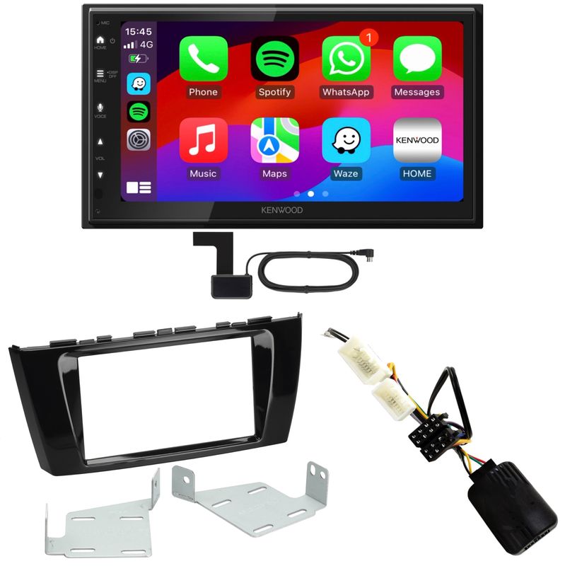 Kenwood DMX6523DABS Android Auto CarPlay Einbauset für Mitsubishi Space Star Kenwood DMX6523DABS Android Auto CarPlay Einbauset für Mitsubishi Space Star