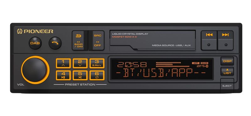 PIONEER SXT-C10PS Retro Autoradio DAB+ USB MP3 Autoradio Bluetooth AUX PIONEER SXT-C10PS Retro Autoradio DAB+ USB MP3 Autoradio Bluetooth AUX