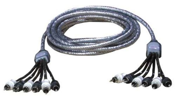 ZEALUM ZC-TS500-6 6-Kanal Cinch-Kabel "New-TS" 500cm ZEALUM ZC-TS500-6 6-Kanal Cinch-Kabel "New-TS" 500cm