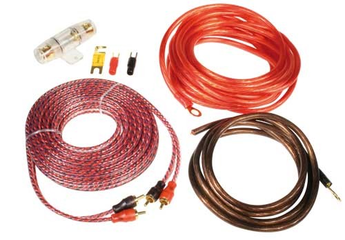 ZEALUM ZPK-8S 8mm² Kabelset "SOLID" 5m Power + 2-Kanal Cinch