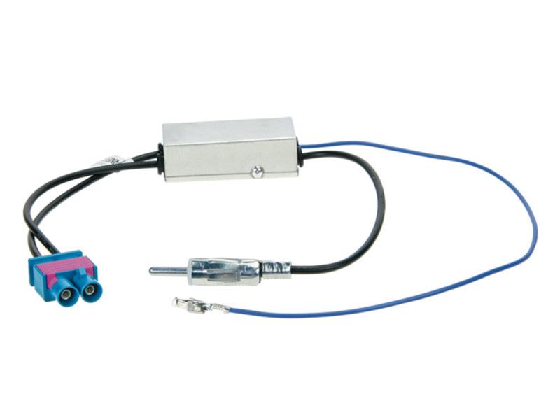 Doppel Fakra Antennenadapter Phantomeinspeisung passend für VW Audi Seat Skoda
